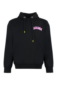 Logo cotton hoodie